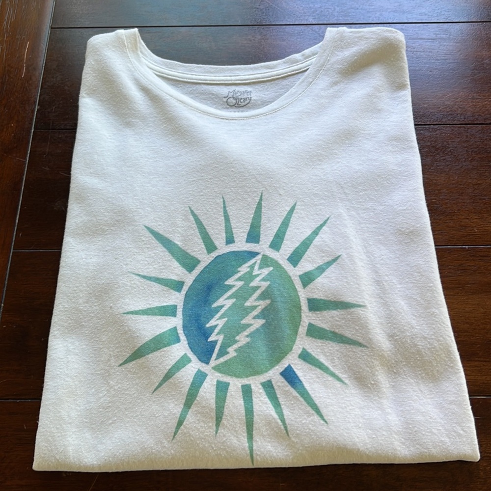 Vintage Grateful Dead The Bolt Tshirt by Margaret O’Leary